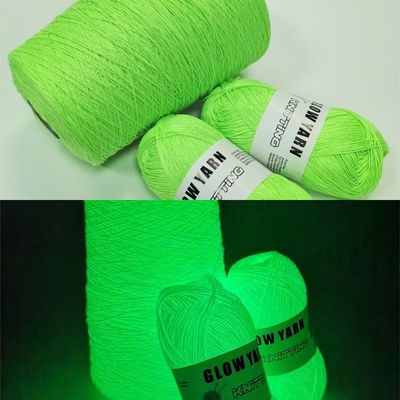150D 2mm Glow Dark Yarn Green Glow In The Dark Knitting Wool 150D 2mm Glow Dark Yarn Green Glow In The Dark Knitting Wool 150D 2mm Glow خيط خيط خيط خيط خيط خيط خيط خيط