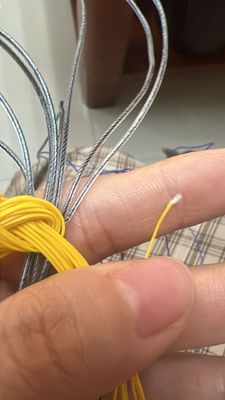 مصنع غزل الطلاء PVC غزل ستيرلينغ Pvc غزل مطلي غزل صناعي الشمع الخياطة الخيط الشمع
