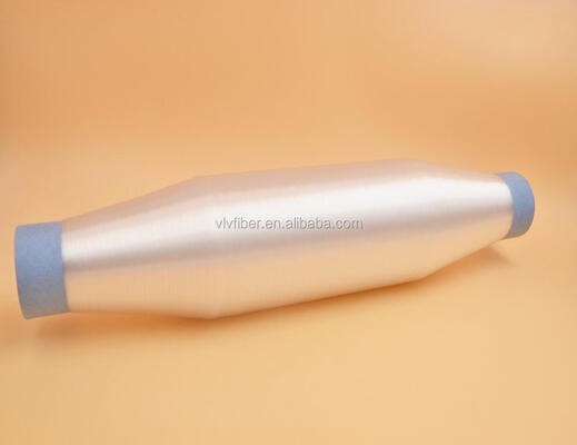 الخيط الأبيض الخام من نسيج بوليستر أحادي الخيط