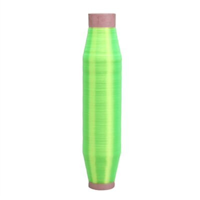 خيط أحادي نسيج بوليستر للحيوانات الأليفة مضاد للحريق خيط أحادي نسيج بلا حريق أسود PET خيط بوليستر PET الأكمام الملتوية