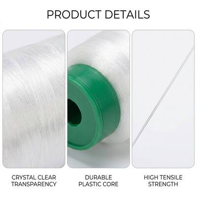 60D 80D 100D 0.08MM 0.10MM 0.12MM 0.14MM خيط بولي أميد مخروطي Y أحادي 100% خيط نايلون أحادي المصنع